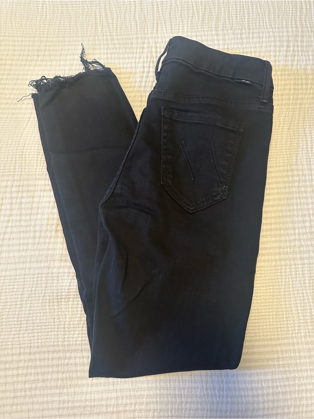 MOTHER Black Jeans